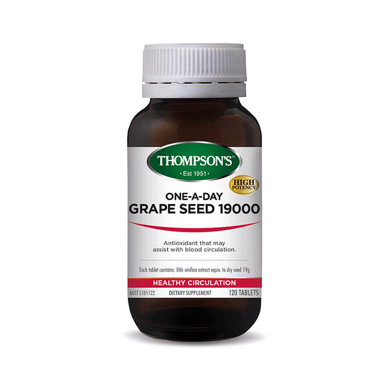 Thompsons One-A-Day Grape Seed 19000mg 120 Tablets issues