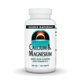 Source Naturals Calcium and Magnesium 100 Tablets