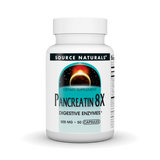 Pancreatin 8X 500mg 50 Capsules
