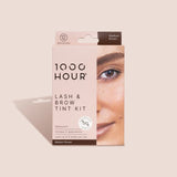 1000 Hour Plant Extract Lash & Brow Dye Kit - Medium Brown 1000hour,brow,eye lash,eyebrow,eyelash,false lash,flash,issues,lash,lashes