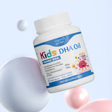 Organic Garden Kids DHA Oil 60 Softgels for Children's Brain and Vision Development