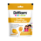 Difflam Kids Soothing Throat Pops Manuka Honey