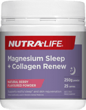 Nutralife Magnesium Sleep + Collagen Renew 250gm collagen,issues,magnesium,nutralife