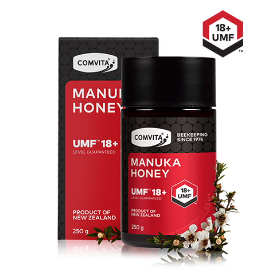 Comvita Manuka Honey UMF 18+ (250g) antioxidant,antioxidant action,antioxidant blend,antioxidant Digestion gallbladder liver function,antioxidant nutrients,Antioxidant protection,Antioxidant Support,antioxidants,Antioxidants Bone & Joint Inflammation,Anti