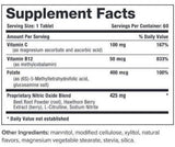 HumanN Neo40 Professional Nitric Oxide Formula 60 Tablets