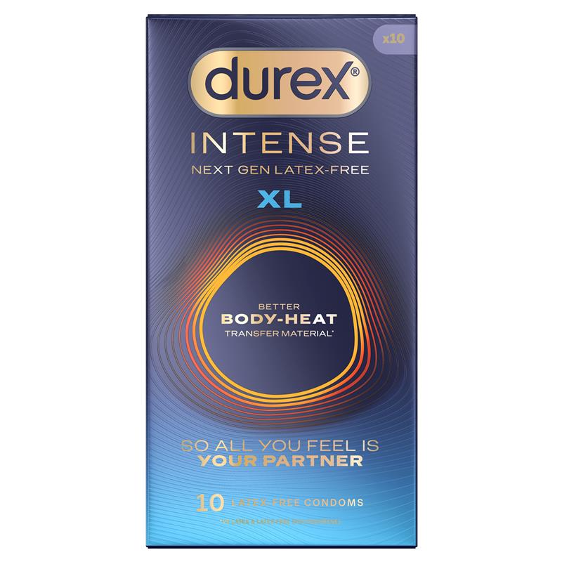 Durex Intense Condoms XL 10 Pack