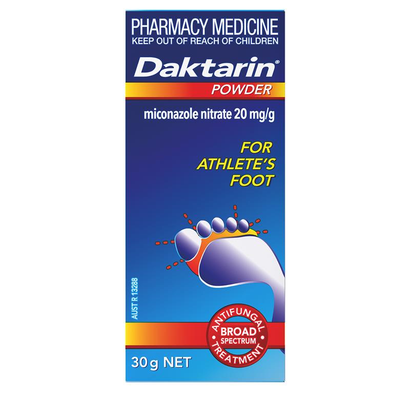 Daktarin Antifungal Powder 2% 30g – Athlete's Foot