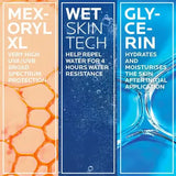 La Roche-Posay's Anthelios Wet Skin Spf50+ 200ml Acne-Prone,all skin tones,Anthelios Ultra Cream Xl Spf 50+ 50ml,Anthelios Ultra-light Invisible Fluid Tinted Spf50+ 50ml,Anthelios Uv Clear Sunscreen Spf 50,Dry Touch Spf 50+,Dry Touch Tinted Spf 50+,Fluid