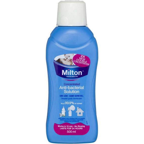 Milton Antibacterial Concentrated Solution 500ml issues,milton