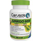 Caruso's Ginkgo 6000 60 Tablets - Herbal Therapeutics Caruso's Ginkgo 6000 60 Tablets - Herbal Therapeutics,issues