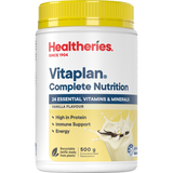 Healtheries Vitaplan Vanilla Flavour 500gm diet plan,drink,healtheires,Healtheries Vitaplan with Pre & Probiotics Vanilla Flavour,issues,milkshake,protein drink,vitaplan
