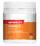 Nutralife Vitamin C 500mg Chewable Tablets - 200 Count 200 Count Vitamins,Antioxidant Supplement,Chewable Vitamin C,Immune Support Tablets,Nutralife Vitamin C,optimized,Vitamin C 500mg
