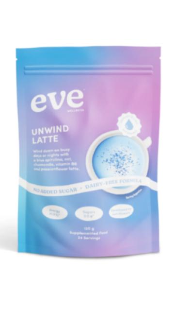 Eve Unwind Latte Advanced liver support,ageing,Andropausal men,anti-angiogenic and neuroprotective functions,anti-inflammatory,anti-stress herbal tea,antioxidant,antioxidant Digestion gallbladder liver function,antioxidant defences,Antioxidants Bone & Joi