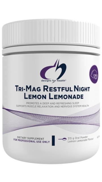 Designs for Health Tri-Mag Restful Night Lemon Lemonade 315g