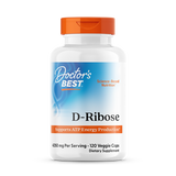 Doctor's Best D-Ribose BioEnergy Ribose 120 Veggie Caps