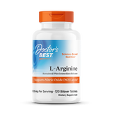 Doctor's Best L-Arginine Sustained Release 500mg 120 Tablets