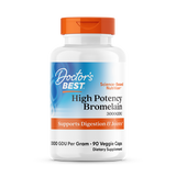 Doctor's Best High Potency Bromelain 500mg 90 Veggie Caps