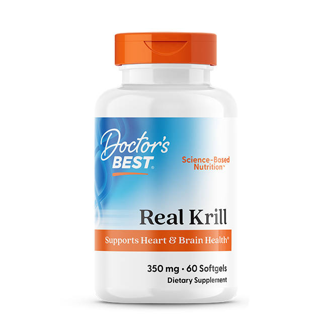 Doctor's Best Real Krill 350mg 60 Softgels