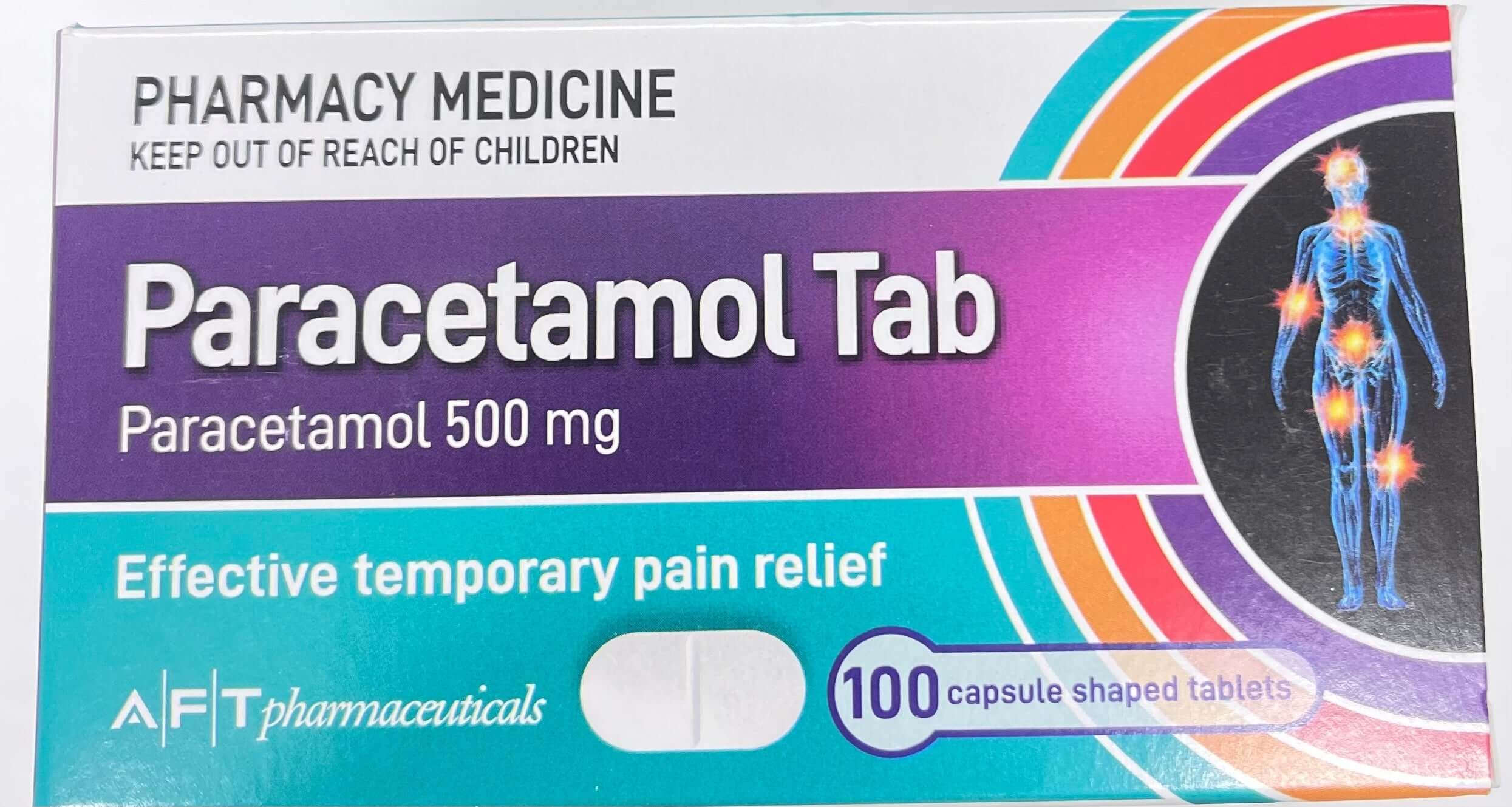 AFT Paracetamol 500 mg 100 Tablets Ethics paracetamol,google,issues,pain and fever,pain relief,paracetamol