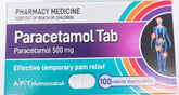AFT Paracetamol 500 mg 100 Tablets Ethics paracetamol,google,issues,pain and fever,pain relief,paracetamol