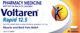 Voltaren Rapid 12.5mg tablets 20 diclofenac,fast acting,issues,rapid,voltaren rapid 12.5