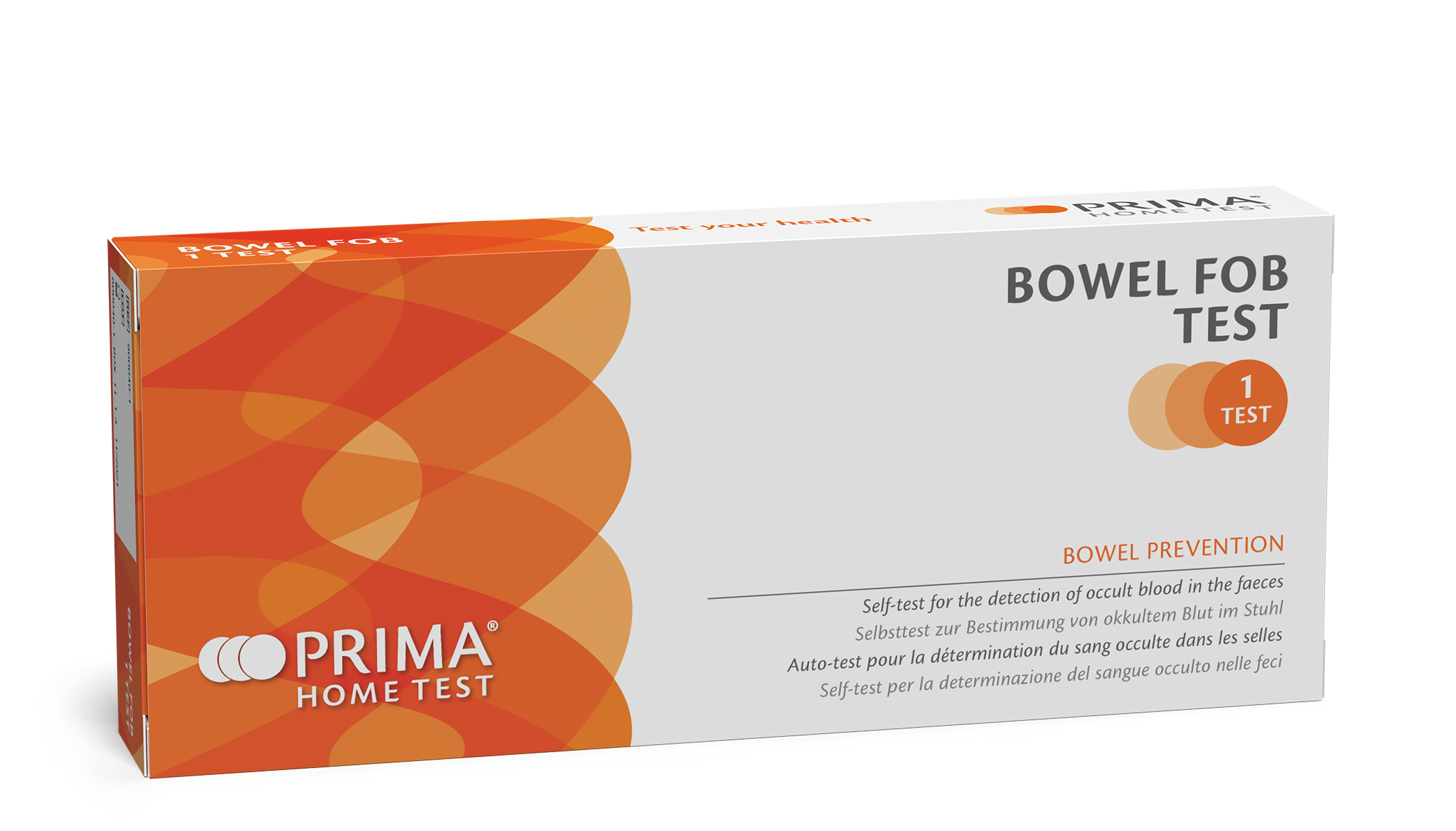 Prima Bowel FOB Test Kit box