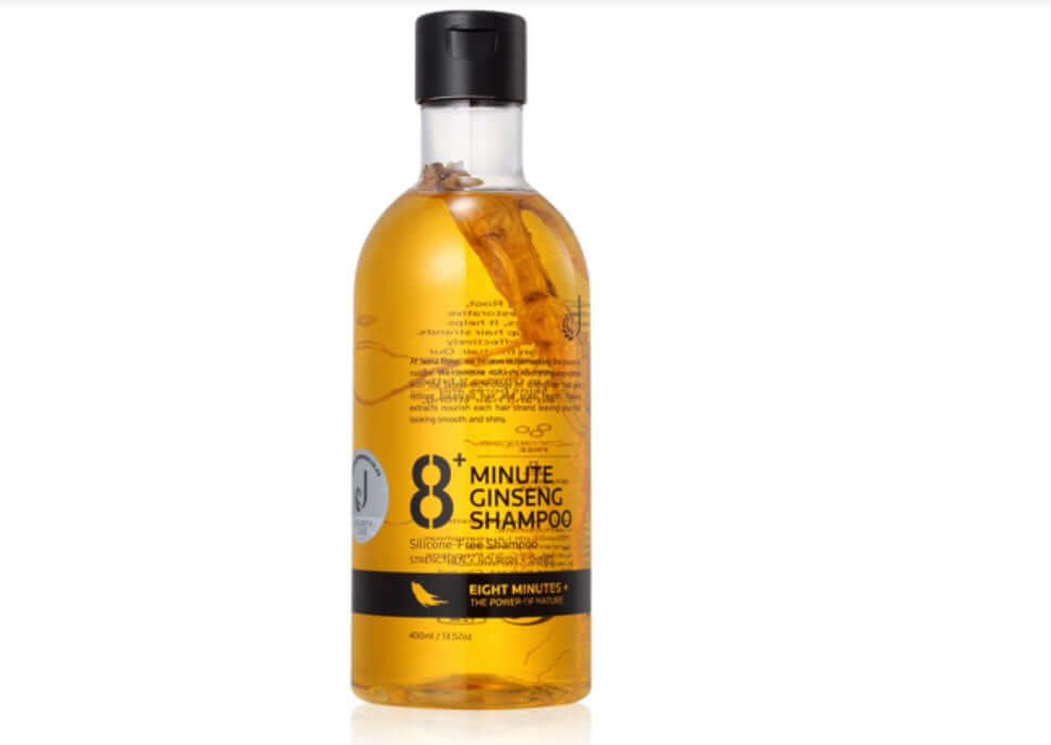 Jema Rose 8+ Minute Ginseng Shampoo 400 ml 8-minute rapid recovery moisturizing mask,BRIGHTEN,BRIGHTEN • SOFTEN • CLEAR,CLEAR,issues,Luminous Whitening Mask,moisturizing mask,SOFTEN,Whitening Mask