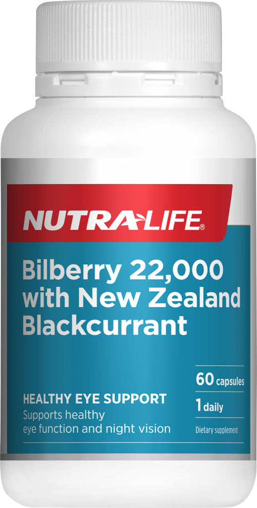Nutralife Bilberry 22000 with Blackcurrant Eye Care Protects Vision 60 capsules Antioxidants Eye Health,bilberry,blackcurrant,eye health,GO BILBERRY,Go Healthy Go Bilberry 30,issues