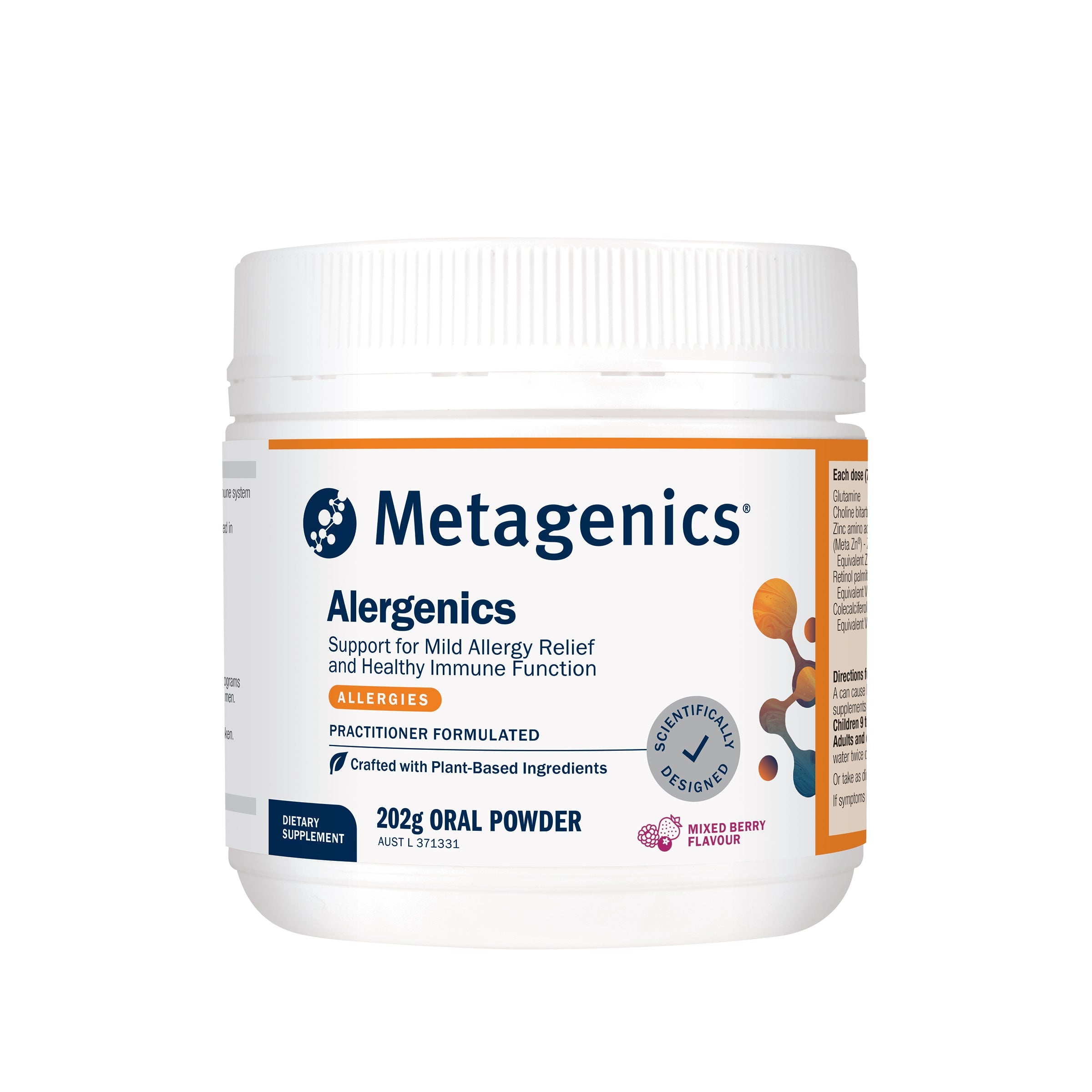 Alergenics Mixed Berry 202g Powder