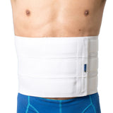 Abdominal Binder 3 Panel White