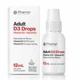 Phatma Adult D3 Drops Vitamin D3 and Vitamin K2 12 ml