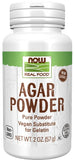 Now Real Food Agar Powder (Vegetarian Gelatin Substitute), 57g Agar,issues,marine red algae,naturally gelatinous powder,Pure Powder,Vegan Substitute for Gelatin
