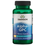 Swanson – Alpha-GPC 300mg 60VC Alpha GPC (alpha glyceryl phosphoryl choline),google,growth,healthy memory,homeostasis,issues,mental function,renewal,revitalization,Swanson Ultra Alpha GPC