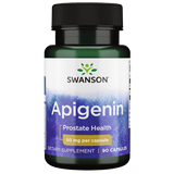 Swanson – Apigenin 50mg 90C antioxidant,Apigenin,bioflavonoid,cellular,flavonoid,issues,Maintains nervous system function,nature-identical apigenin supplement,nutrient,promote stress relief,Promotes glucose metabolism,prostate,Supports prostate health,tis