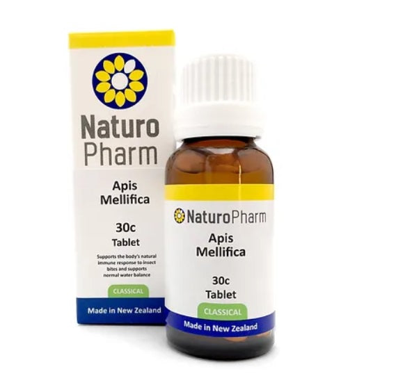 NaturoPharm Apis 30c Tablet After insect bite,Apis 30c,google,immune system,insect bite,issues,Supports Water balance