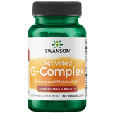 Swanson – B-Complex (Fully Activated) 60VC Accelerate Metabolism,Antioxidants Cardiovascular,Antioxidants Energy Minerals Vitamins,as well as cardiovascular,B-Complex,Balanced B-Complex,Black Ginger Extract,blood sugar,blood sugar balance,Blood Sugar Brai