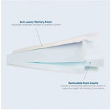 Contoured Bed Wedge AdjustableBed Wedge Pillow,Bed Wedge,CONTOURED BED WEDGE,issues,memory foam bed wedge,Sleep Bettter