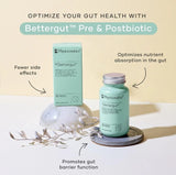 Phytoceutics Bettergut® Pre and Postbiotic Bettergu,bloating,compromised gut health,creates butyrate,generates butyrate in the colon,gut microbiome,improving gut health,issues,phytoceutics,Pre and Postbiotic,side effects like gas