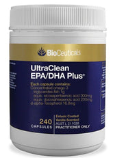 Bioceuticals UltraClean EPA/DHA Plus Ultra-Purified, Concentrated Fish Oil 240 caps bioceuticals,Concentrated Fish Oil,issues,UltraClean EPA/DHA Plus® Ultra-Purified