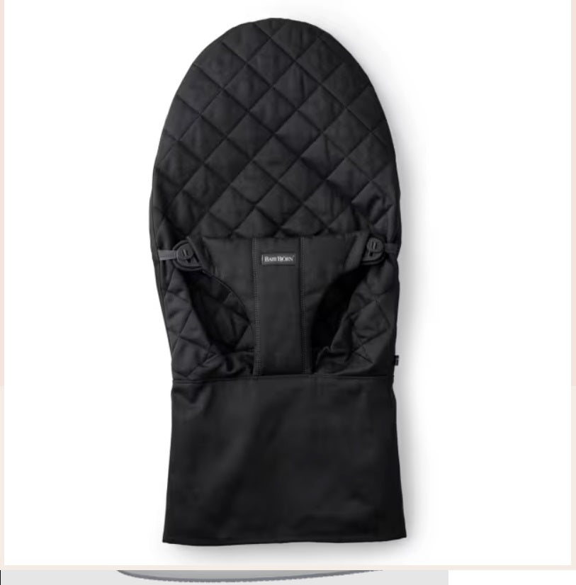 BabyBjorn Bouncer Soft Cover Black Bouncer Soft Cover Black,issues