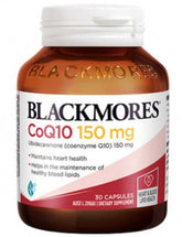 Blackmores CoQ10 150mg 30c Preliminary CoQ10 150mg 30 capsules CoQ10 is an antioxidant,decrease free radicals,healthy blood lipids,issues,Maintains CoQ10 levels,Maintains heart health