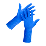 Diamond Textured Nitrile Gloves Extra Strength Tear Resistance - Pkt 50
