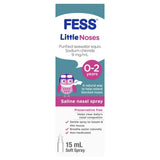 FESS Little Noses saline nasal spray 15ml for 0-2 years 0-2,fess,issues,saline,salt water,unblock