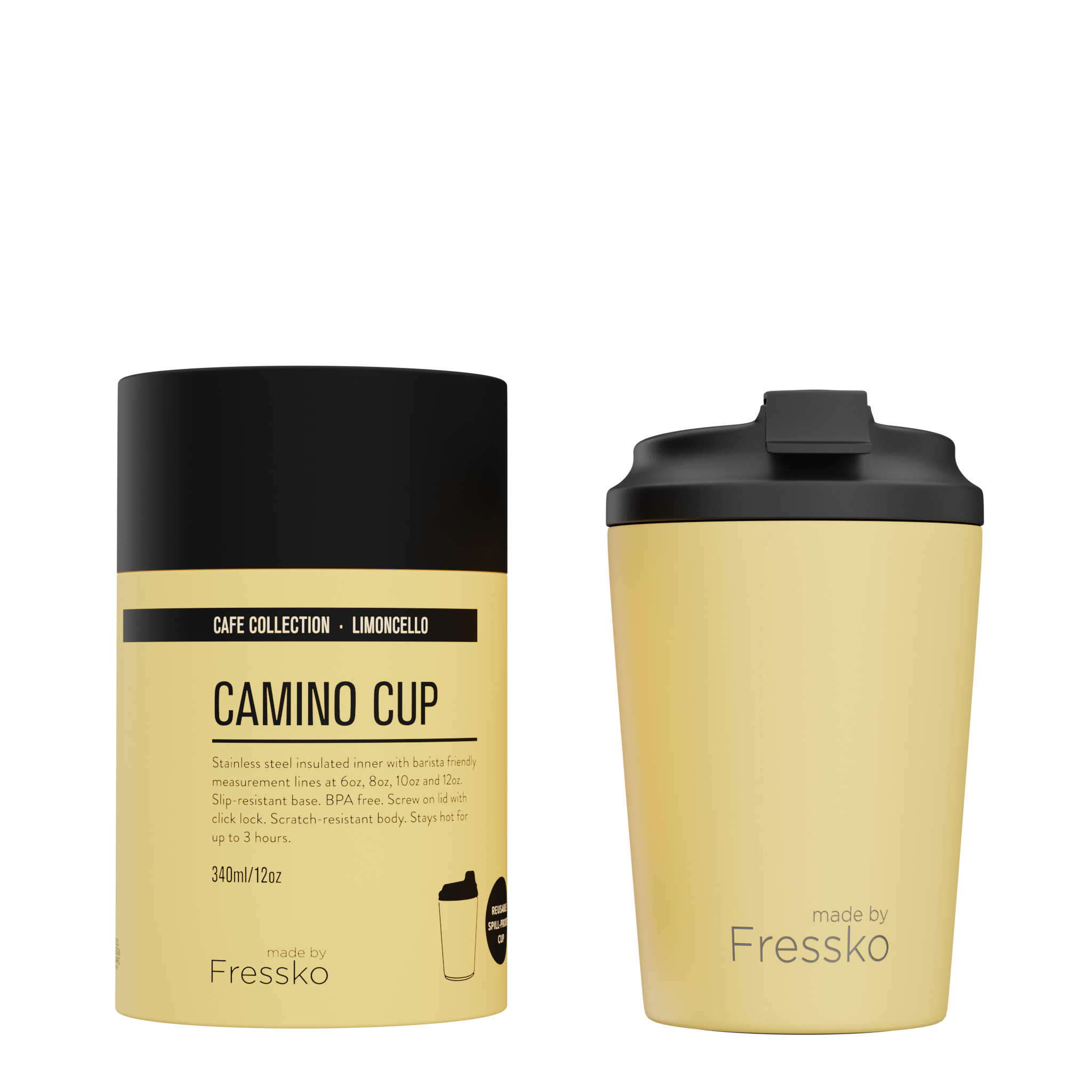 Fressko Camino Reusable Cup Limoncello 340ml