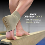 TULIS CHEETAH GEN2 HEEL CUP WITH COMPRESSION SLEEVE YOUTH SIZES