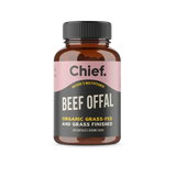 Chief Organic Beef Offal Multivitamin (120 Capsules) Beef Liver,Beef Offal,Beef Offal Multivitamin,bioavailable vitamins,Chief Organic Beef Liver Capsules,Chief Organic Heart,Copper,Grass-fed,Grass-finished,issues,Kidney Immunity Boost,modern diets,nutrie