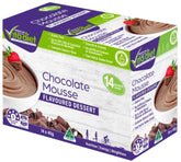 Vita Diet Choco Mousse Dessert 14 Pk 99% Fat Free,Choco Mousse Dessert,Complete Protein (Whey & Casein),issues,Meal Supplement,No Gluten,vita diet