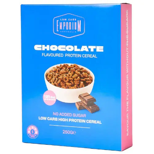 Low Carb Emporium Protein Cereal - 250g Canola oil,Cereal,cheaper than chemist warehouse,Cocoa powder,Erythritol,issues,Low Carb Cereal,Low Carb Emporium Protein Cereal,Low Carb Protein,Low Carb Protein Cereal,Pea Concentrate,Protein Cereal,Soy Protein Is