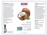 nowsolutions Coconut Oil Liquid, Pure Fractionated 473ml, 118ml body oil,Clear bottle contains UV light protectant,Face and Hair Care,issues,Liquid Coconut Oil,MADE W/O GLUTEN,mature and dry skin,MCT Oil,Paraben Free,Promotes Healthy-Looking Skin,Virgin C