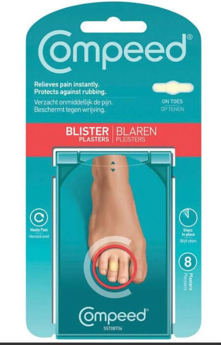 Compeed Blister On Toes 8 pack Blister on Toes,Blister Patch,issues,second skin,stop blister pain